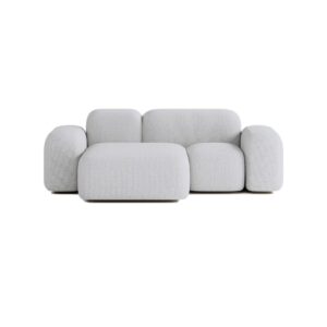 Wohnli Möbelsuche - Modulares 2-Sitzer-Ecksofa aus Stoff