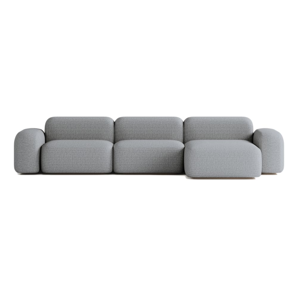 Wohnli Möbelsuche - 5-Sitzer-Ecksofa aus Stoff