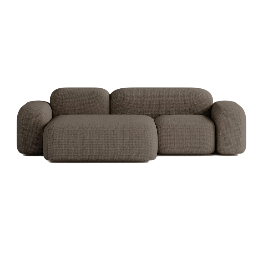 Wohnli Möbelsuche - Modulares 3-Sitzer-Ecksofa aus Stoff