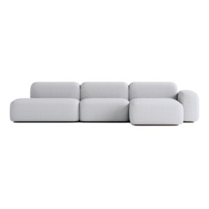 Wohnli Möbelsuche - Modulares 5-Sitzer-Ecksofa aus Stoff
