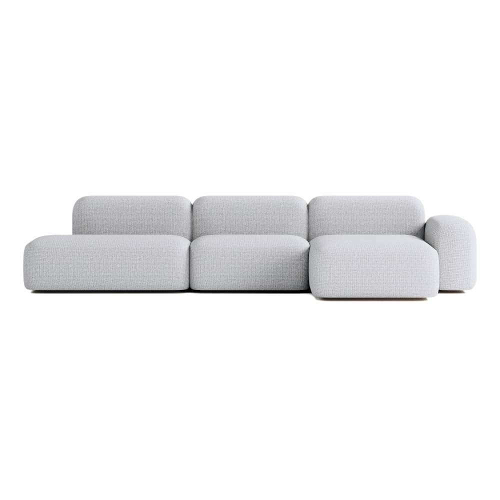 Wohnli Möbelsuche - Modulares 5-Sitzer-Ecksofa aus Stoff