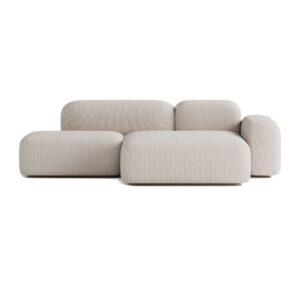 Wohnli Möbelsuche - Modulares 3-Sitzer-Ecksofa aus Stoff