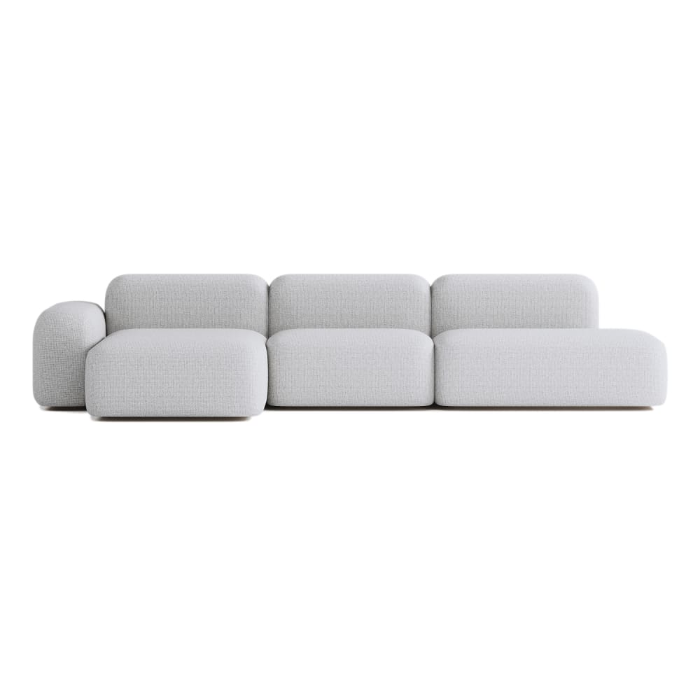 Wohnli Möbelsuche - Modulares 5-Sitzer-Ecksofa aus Stoff