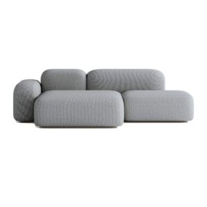 Wohnli Möbelsuche - Modulares 3-Sitzer-Ecksofa aus Stoff