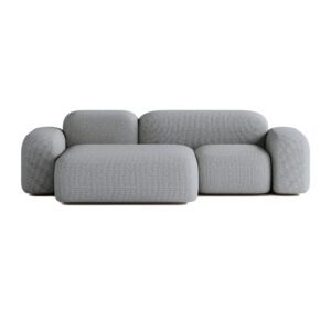 Wohnli Möbelsuche - Modulares 3-Sitzer-Ecksofa aus Stoff