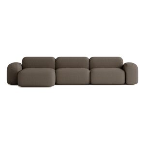 Wohnli Möbelsuche - 5-Sitzer-Ecksofa aus Stoff