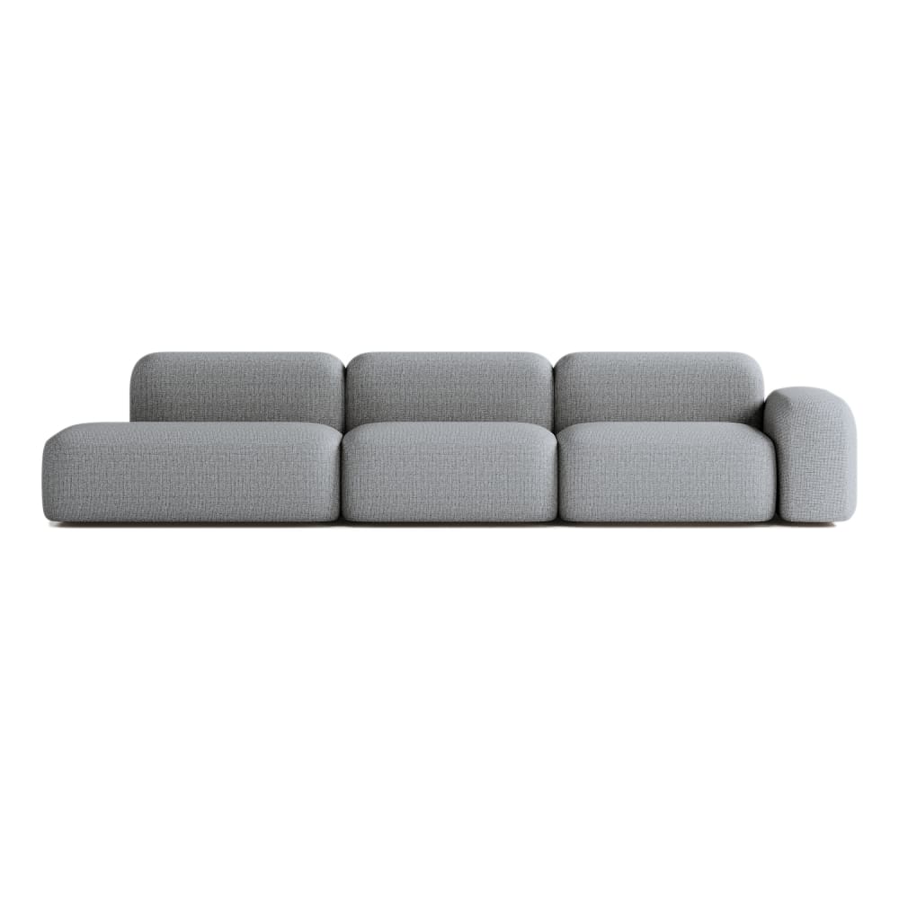 Wohnli Möbelsuche - Modulares 5-Sitzer-Sofa aus Stoff