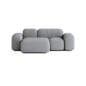 Wohnli Möbelsuche - Modulares 2-Sitzer-Ecksofa aus Stoff