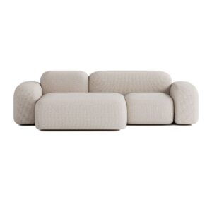 Wohnli Möbelsuche - Modulares 3-Sitzer-Ecksofa aus Stoff