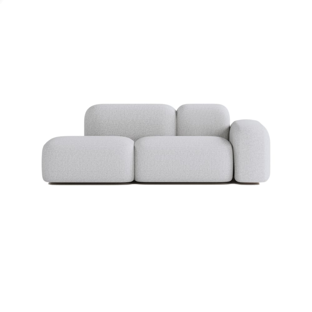 Wohnli Möbelsuche - Modulares 2-Sitzer-Sofa aus Stoff