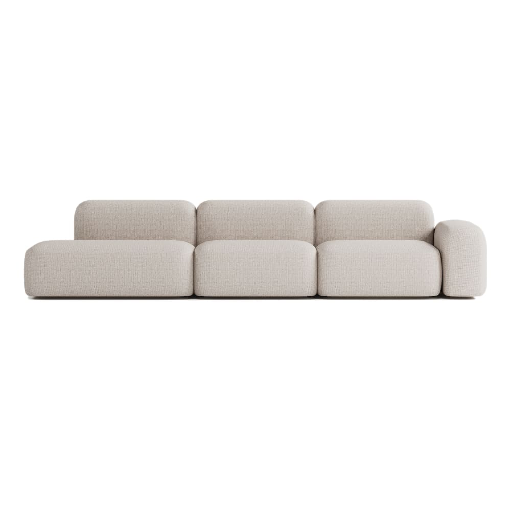 Wohnli Möbelsuche - Modulares 5-Sitzer-Sofa aus Stoff