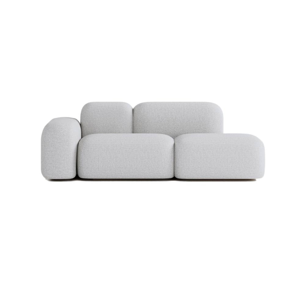 Wohnli Möbelsuche - Modulares 2-Sitzer-Sofa aus Stoff