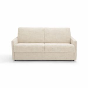 wohnli-moebel-suche-M24089419 Wohnli Möbelsuche - Schlafsofa mit 3 Plätzen aus geripptem Samt L175 cm - Beige