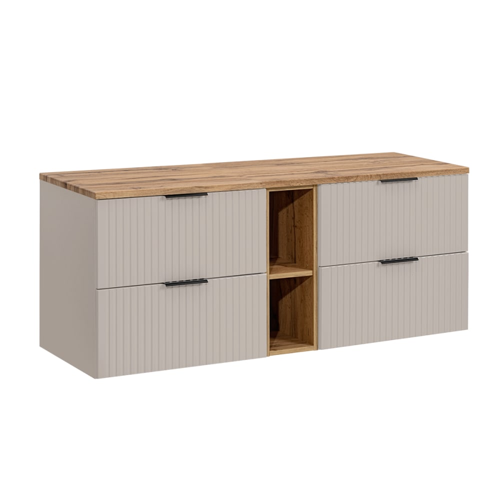 Wohnli Möbelsuche - Waschtischunterschrank 4 Schubladen