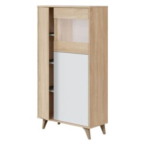 wohnli-moebel-suche-M24090737 Wohnli Möbelsuche - Vitrine mit Eichenholzeffekt