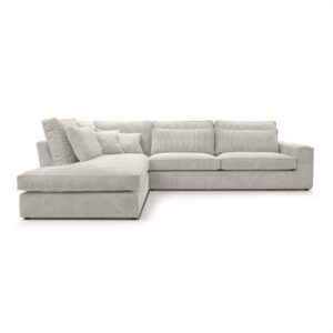 Wohnli Möbelsuche - Ecksofa mit Cordbezug 4 Sitzer