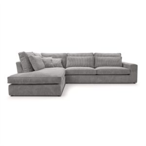 Wohnli Möbelsuche - Ecksofa mit Cordbezug 5 Sitzer