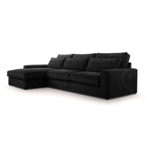 Wohnli Möbelsuche - Ecksofa mit Cordbezug 4 Sitzer