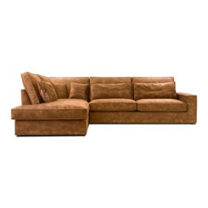 Wohnli Möbelsuche - Ecksofa mit Cordbezug 4 Sitzer