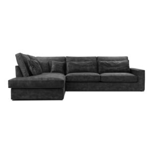 Wohnli Möbelsuche - Ecksofa mit Cordbezug 4 Sitzer
