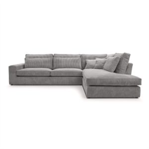 Wohnli Möbelsuche - Ecksofa mit Cordbezug 5 Sitzer