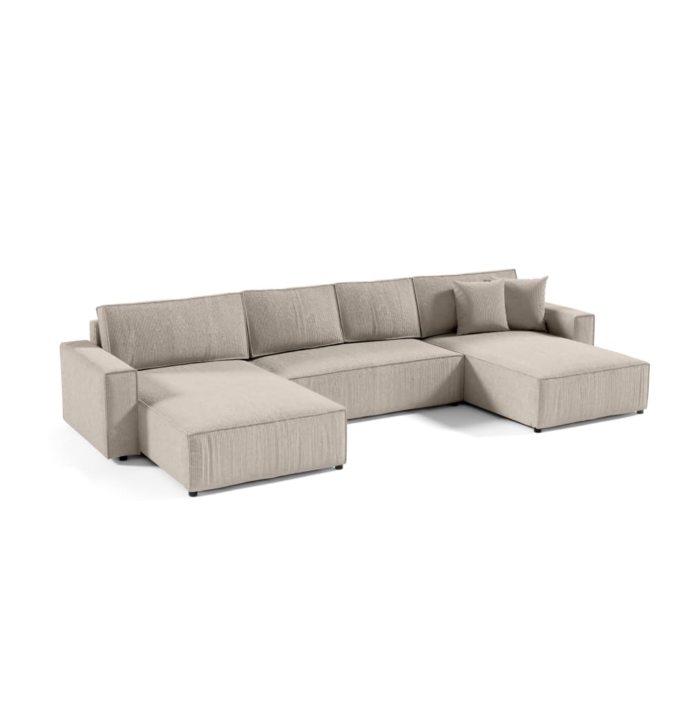 wohnli-moebel-suche-M24097877 Wohnli Möbelsuche - Ecksofa mit Cordbezug 6 Sitzer