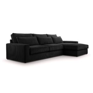 Wohnli Möbelsuche - Ecksofa mit Cordbezug 4 Sitzer