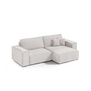 Wohnli Möbelsuche - Ecksofa mit Cordbezug 5 Sitzer