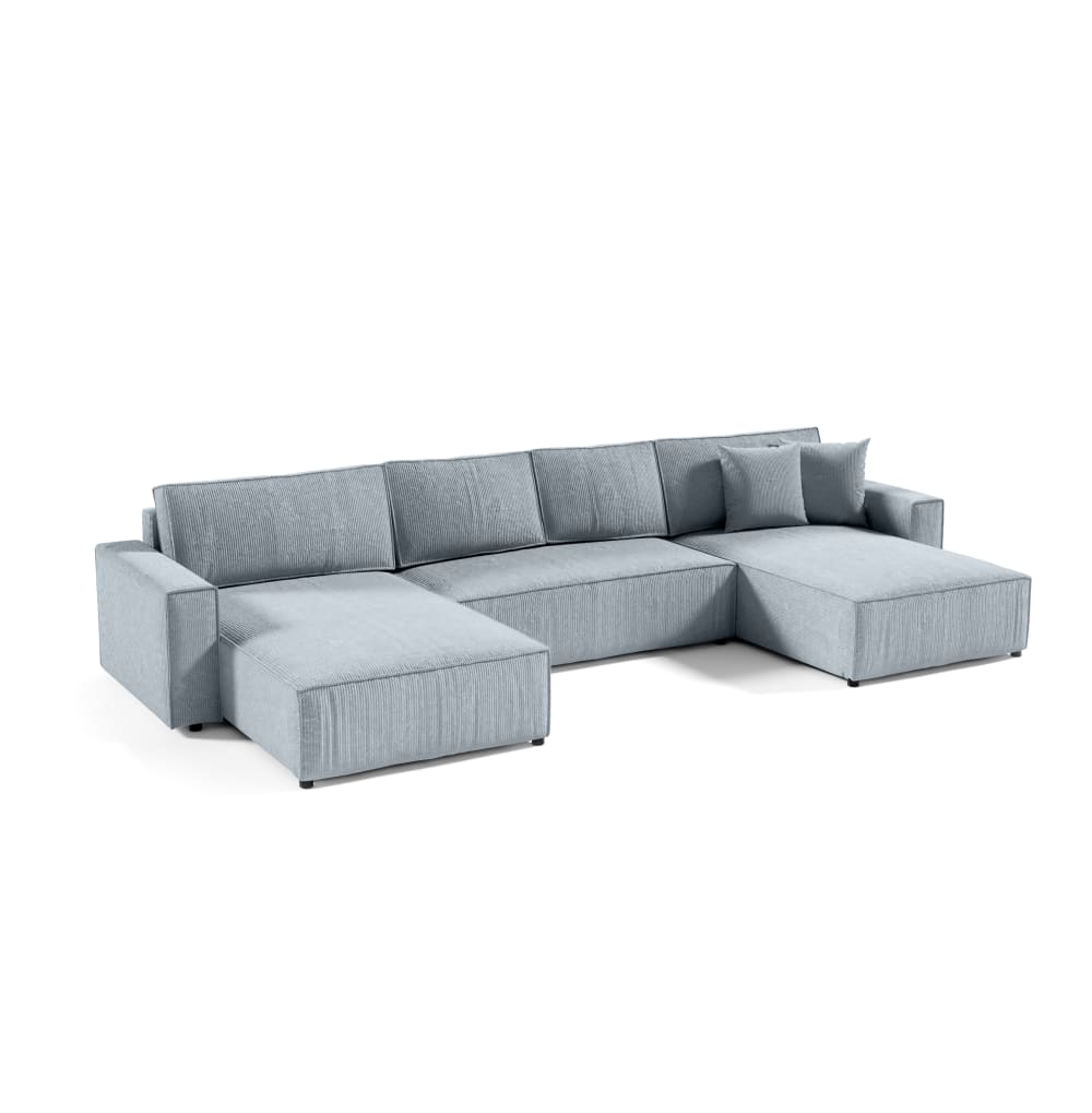 wohnli-moebel-suche-M24097891 Wohnli Möbelsuche - Ecksofa mit Cordbezug 6 Sitzer