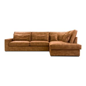 Wohnli Möbelsuche - Ecksofa mit Cordbezug 4 Sitzer