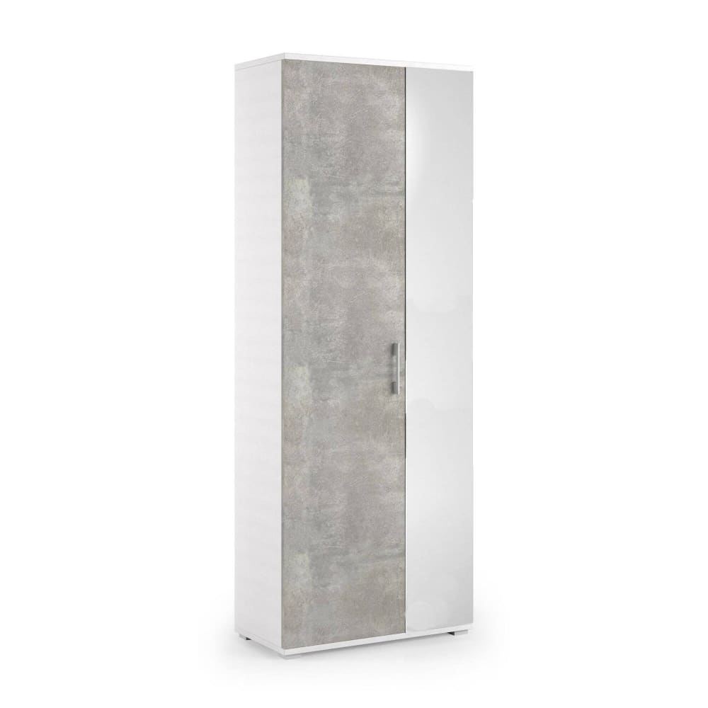 Wohnli Möbelsuche - Schuhregal in weißer Holzoptik