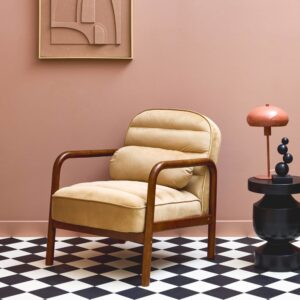 nussbaumfarben camelfarbener Samt