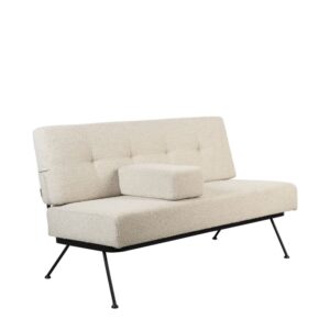 Wohnli Möbelsuche - Zweisitzer-Sofa aus Stoff