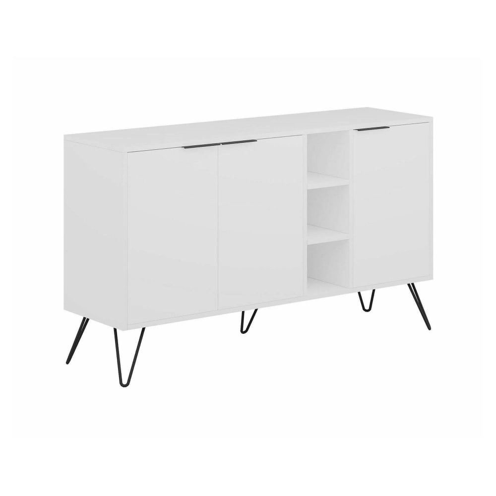 Wohnli Möbelsuche - Weißes Sideboard in Holzoptik