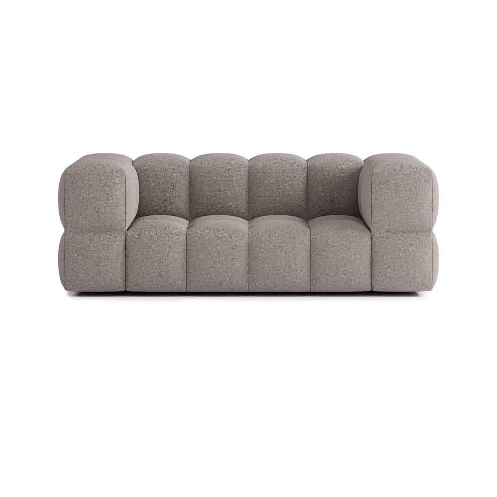 Wohnli Möbelsuche - 3-Sitzer-Sofa mit Bouclé-Bezug