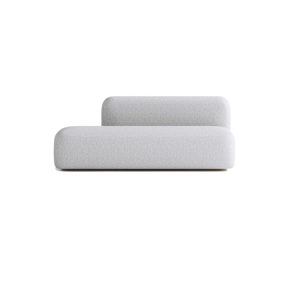 Wohnli Möbelsuche - Lineares 2/3-Sitzer-Sofa aus Stoff