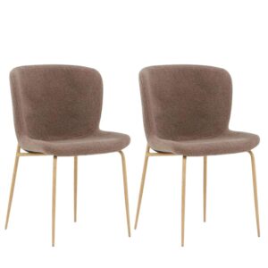 wohnli-moebel-suche-M24102662 Wohnli Möbelsuche - 2er-Set Esszimmerstühle Modesto aus Teddy Bouclé