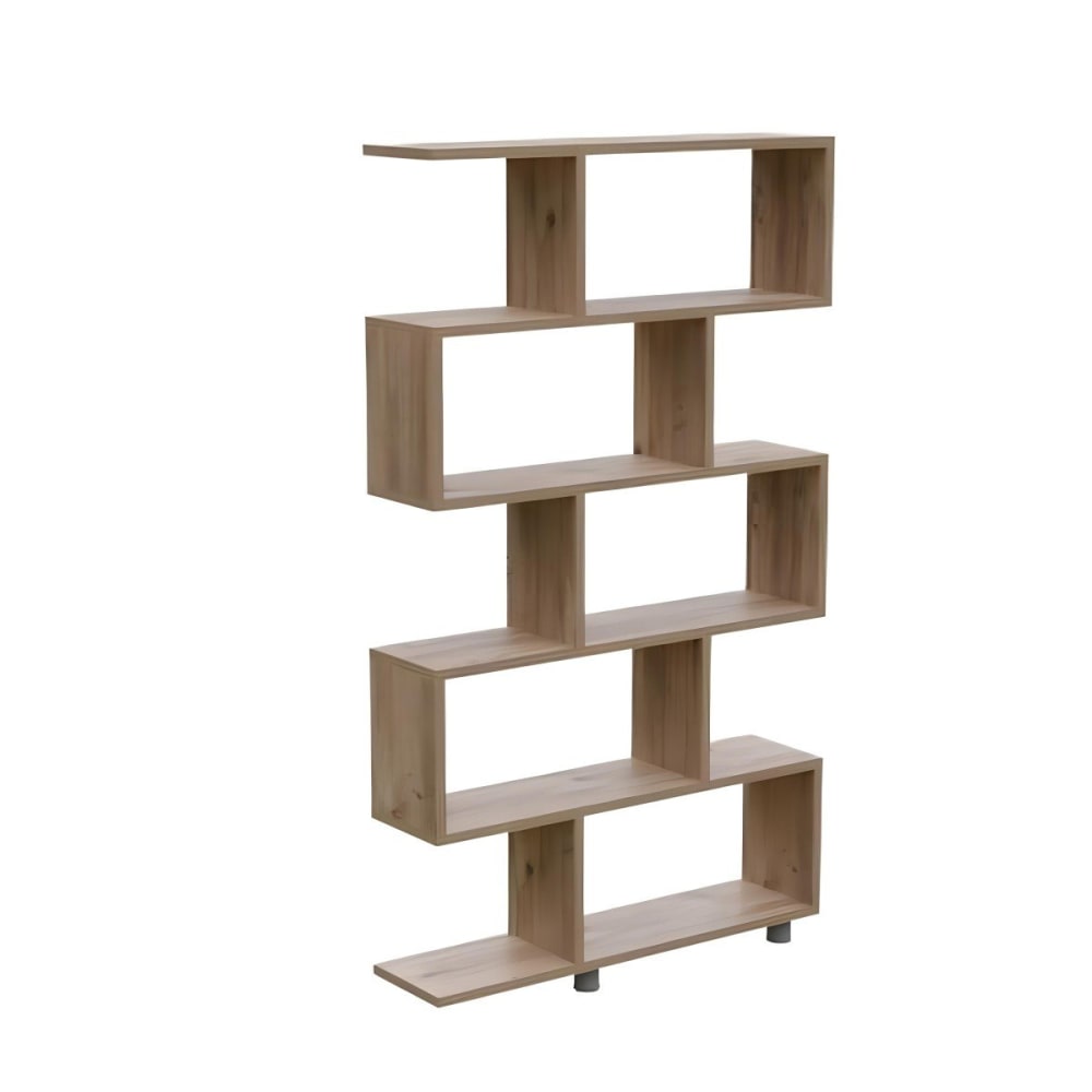 wohnli-moebel-suche-M24103279 Wohnli Möbelsuche - Regal mit 11 Fächern L90 cm - Eichenoptik Dekor