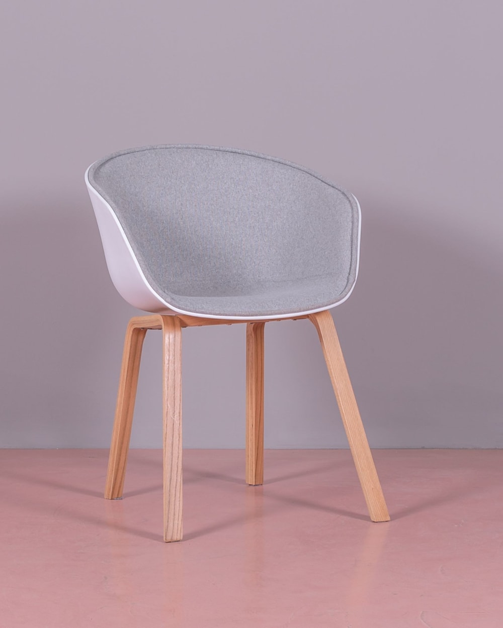 56x78x59cm PVC und Synthetik Grau Nest dream Möbel Esszimmermöbel Stühle