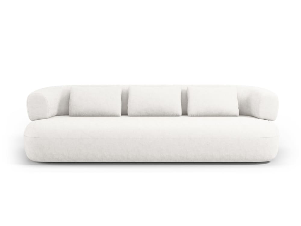 wohnli-moebel-suche-M24104180 Wohnli Möbelsuche - 4-Sitzer Sofa aus Chenille-Stoff leichtes beige