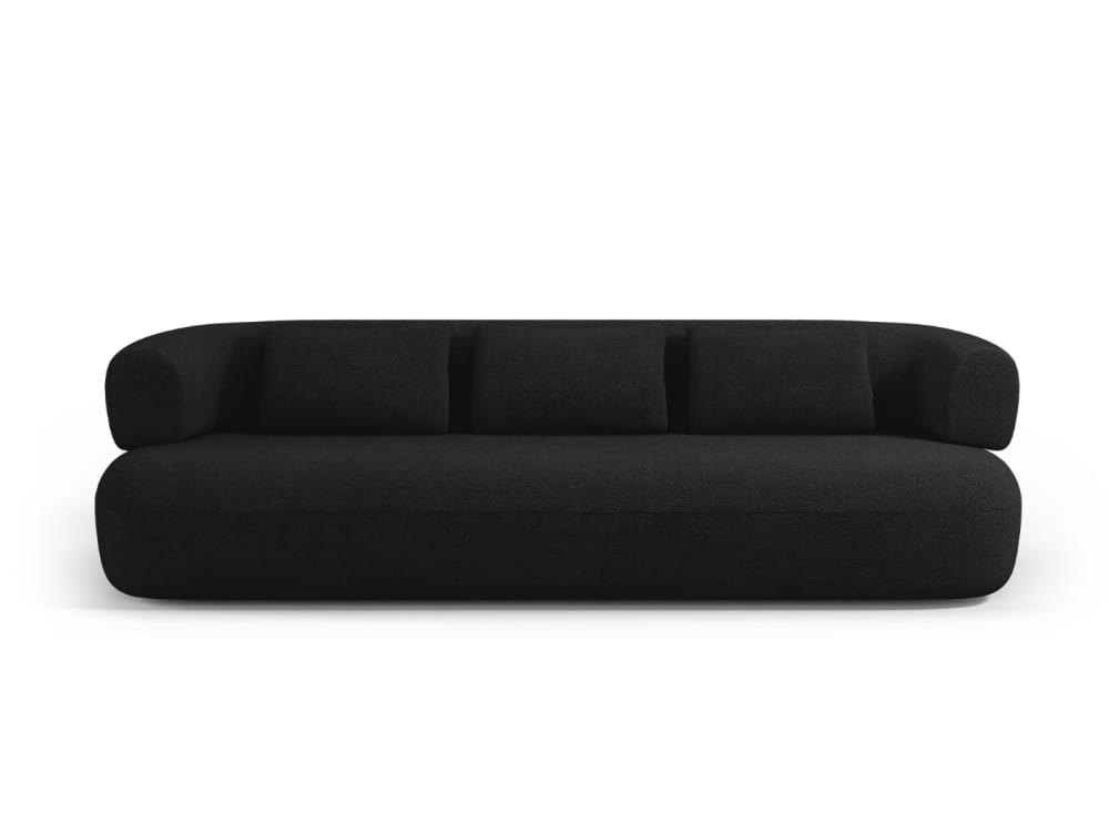 wohnli-moebel-suche-M24104446 Wohnli Möbelsuche - 4-Sitzer Sofa aus Boucle schwarz