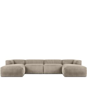Wohnli Möbelsuche - 7/8 Sitzer Panorama-Ecksofa mit extrem weicher Sitzfläche