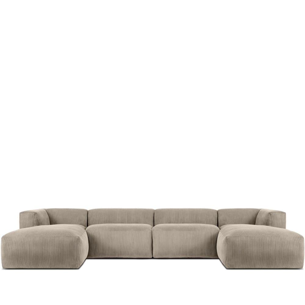 Wohnli Möbelsuche - 7/8 Sitzer Panorama-Ecksofa mit extrem weicher Sitzfläche