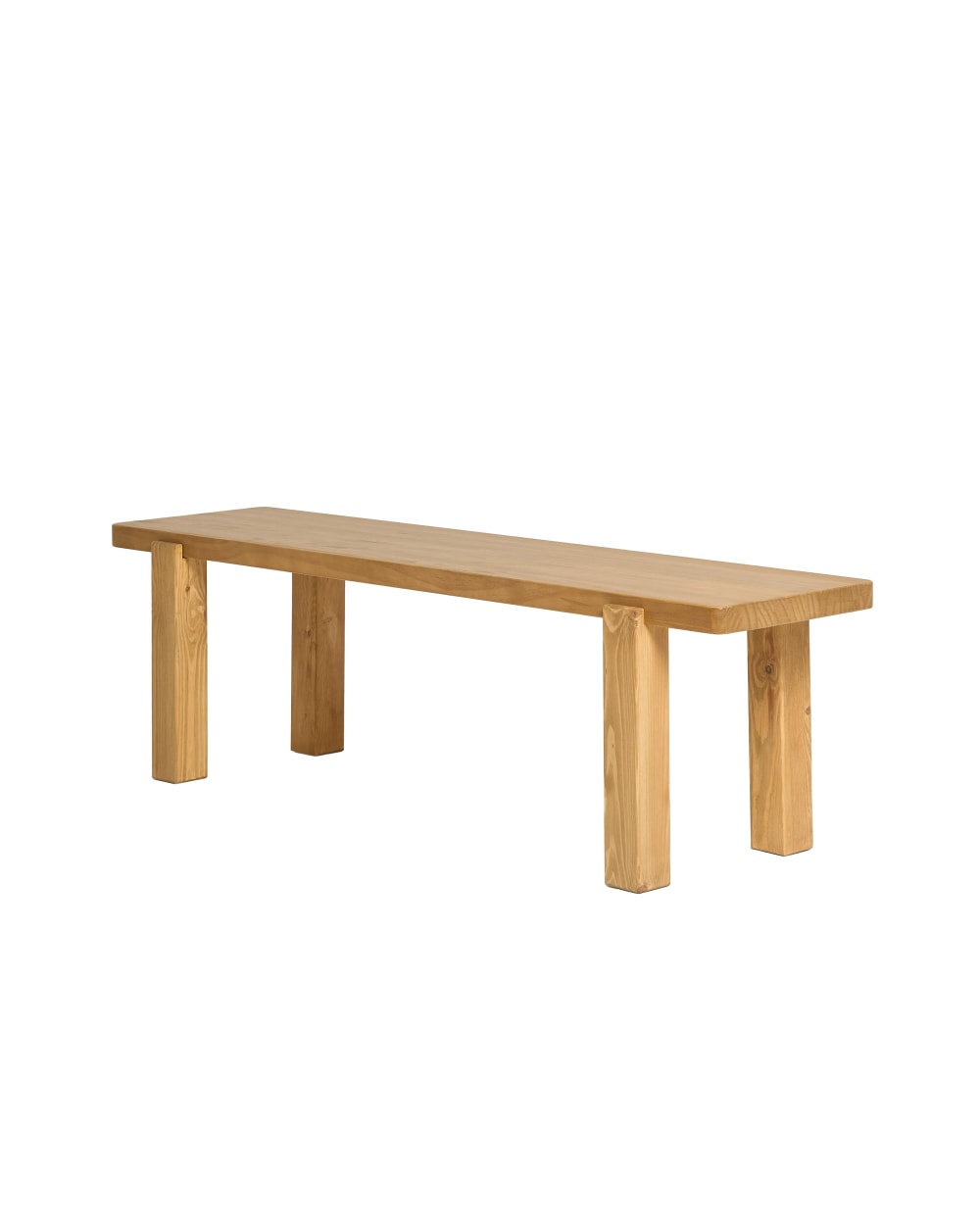 wohnli-moebel-suche-M24106269 Wohnli Möbelsuche - Bank aus Holz Hellbraun 140 cm