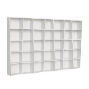 wohnli-moebel-suche-M24107933 Wohnli Möbelsuche - Modernes Bücherregal 7 Module Esche weiß