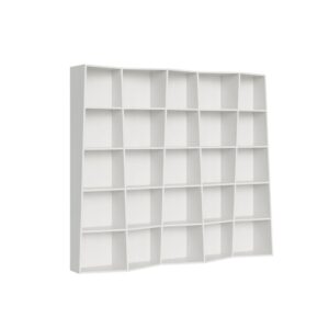 wohnli-moebel-suche-M24107950 Wohnli Möbelsuche - Modernes Bücherregal 5 Module Esche weiß