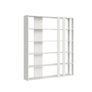Wohnli Möbelsuche - Bücherregal Esche weiß