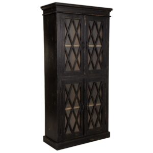 wohnli-moebel-suche-M24109510 Wohnli Möbelsuche - Handgefertigte Vitrine aus Holz und Glas