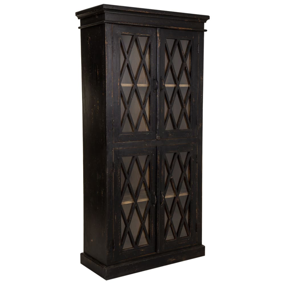 wohnli-moebel-suche-M24109510 Wohnli Möbelsuche - Handgefertigte Vitrine aus Holz und Glas