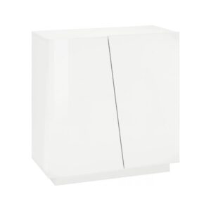 wohnli-moebel-suche-M24110455 Wohnli Möbelsuche - Schuhschrank Hochglanz weiß Holzeffekt 80x38h86 cm